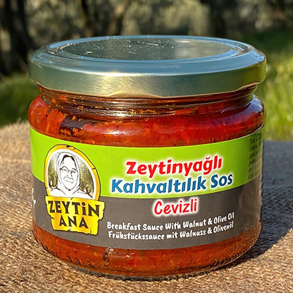 Zeytinyağlı Cevizli Sos 260 Gr